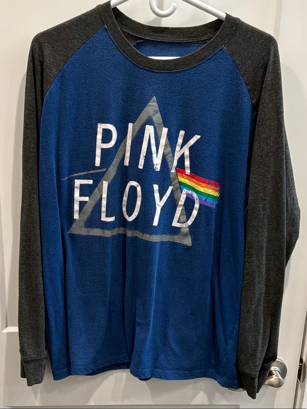 Pink Floyd Graphic Raglan Tee No SizeBrand Faded See Measurement Blue Charcoal